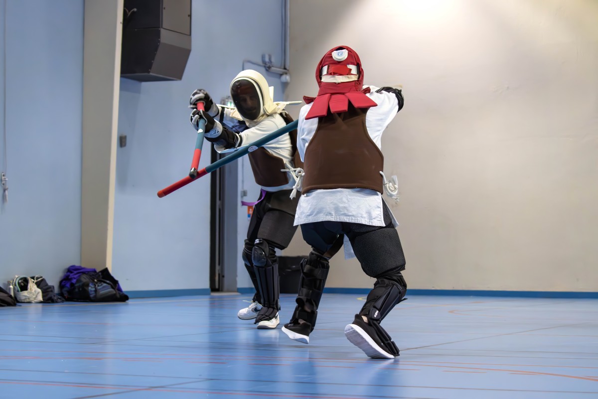 Protections Combat de bâton long - Toulouse Protections Combat de bâton long - Toulouse